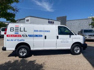 Bell Mechanical Van Graphics