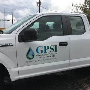 Green Scape Pump truck logo - Print and Cut - Fleet Graphics