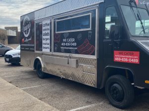 Partial wrap Food Truck -fleet graphics vinyl printed - Shaynas Place -print cut